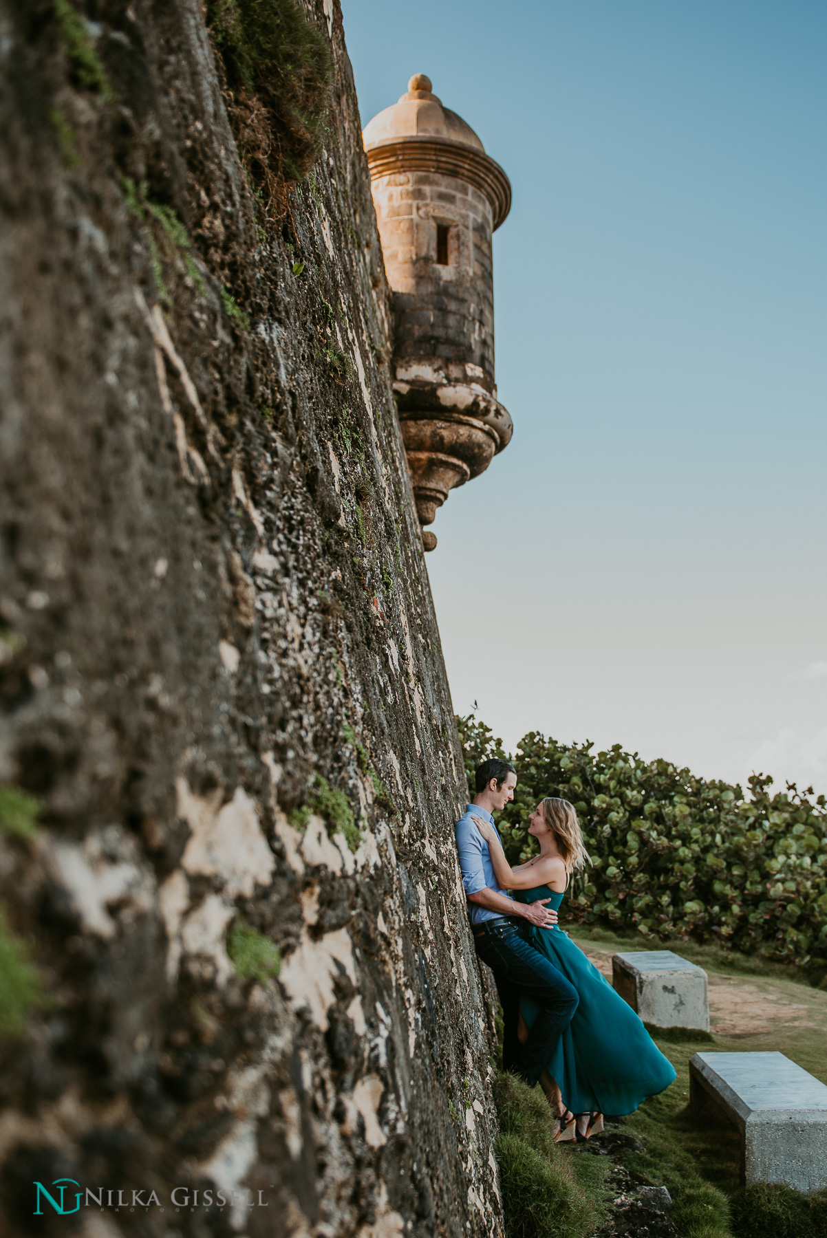 Old San Juan Engagement Couples Session