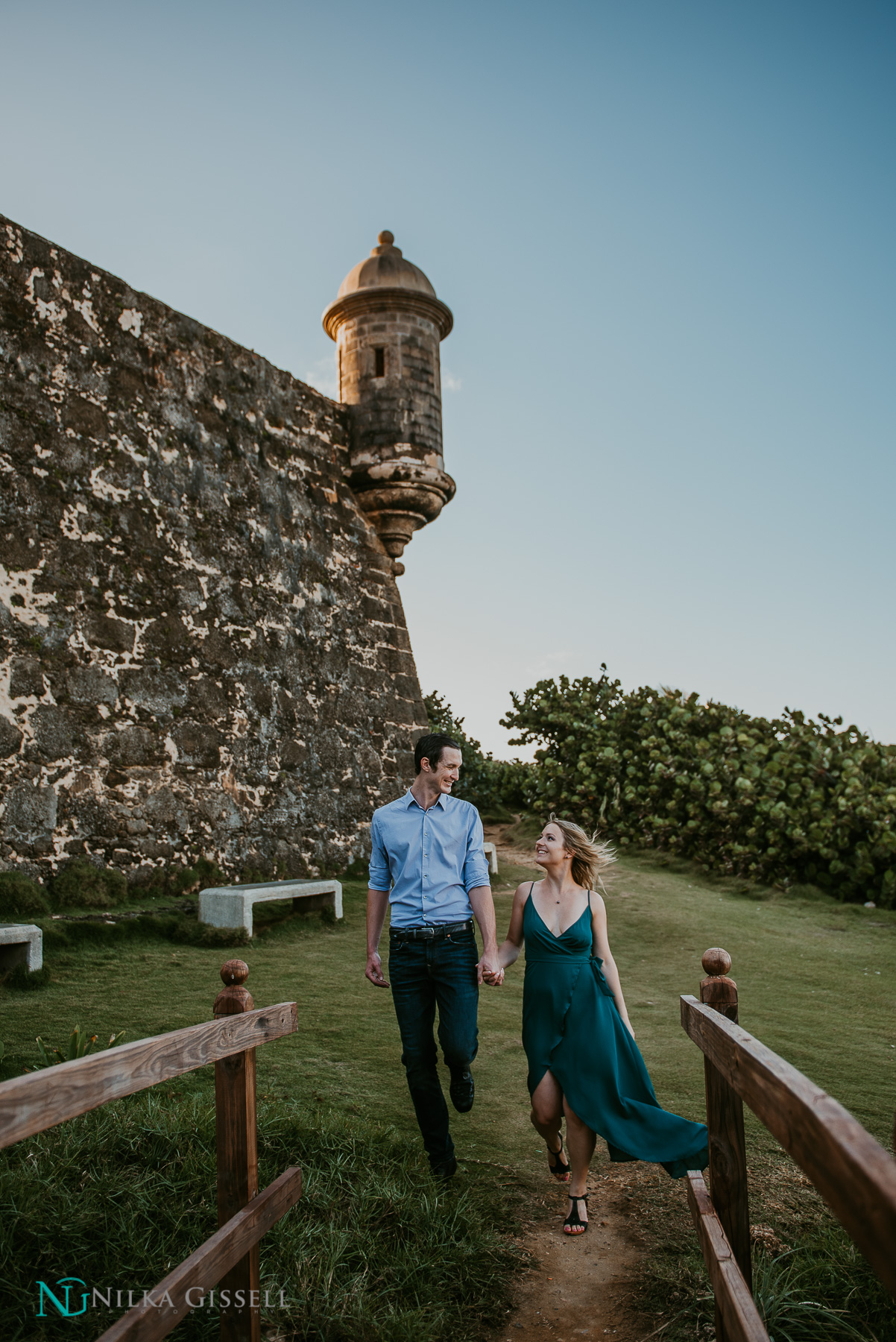 Old San Juan Engagement Couples Session