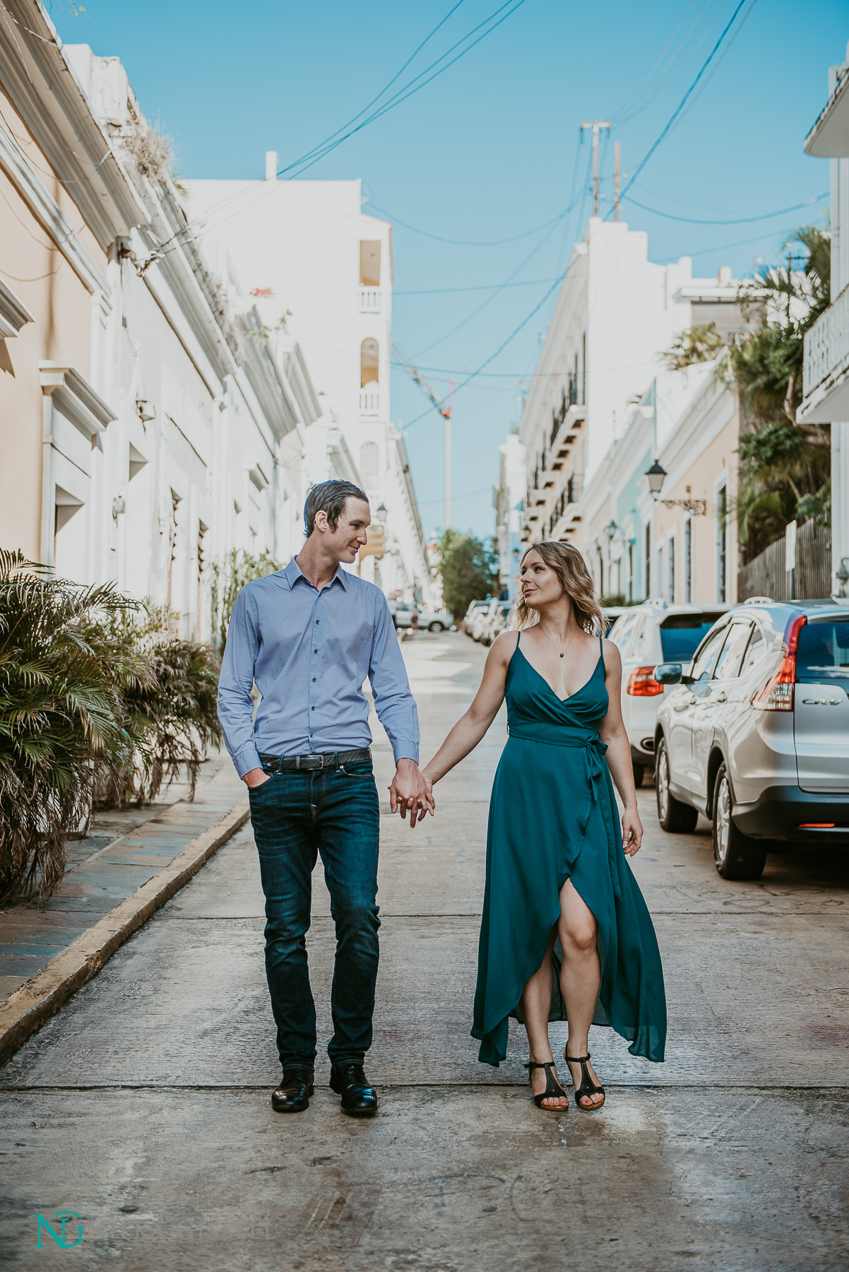 Old San Juan Engagement Couples Session