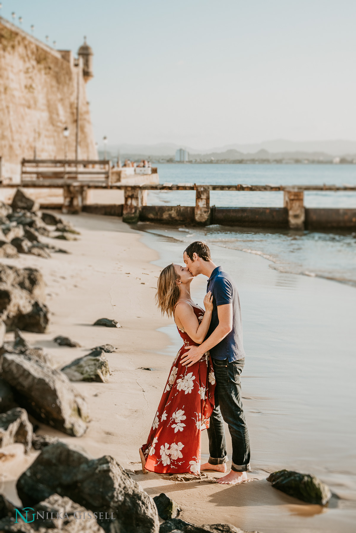 Old San Juan Engagement Couples Session