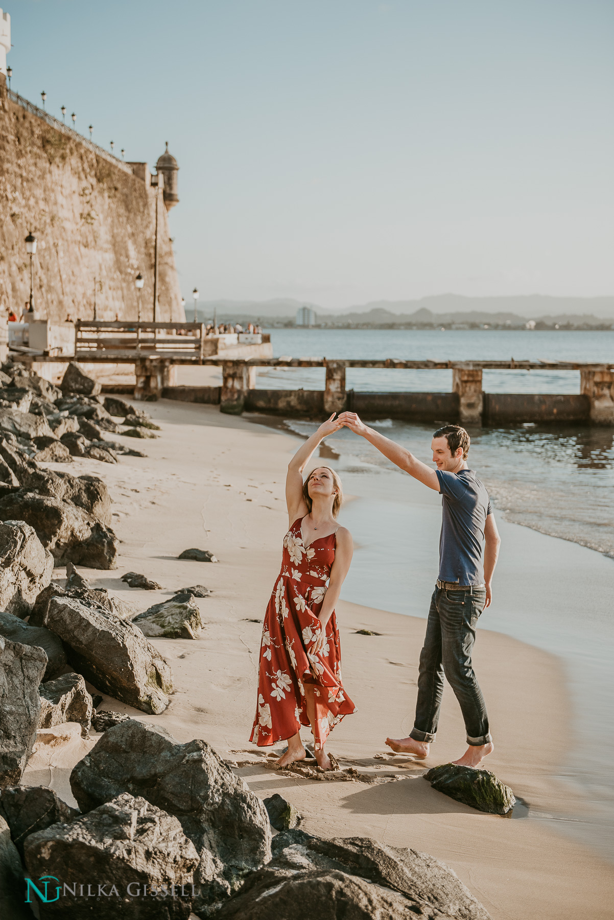 Old San Juan Engagement Couples Session