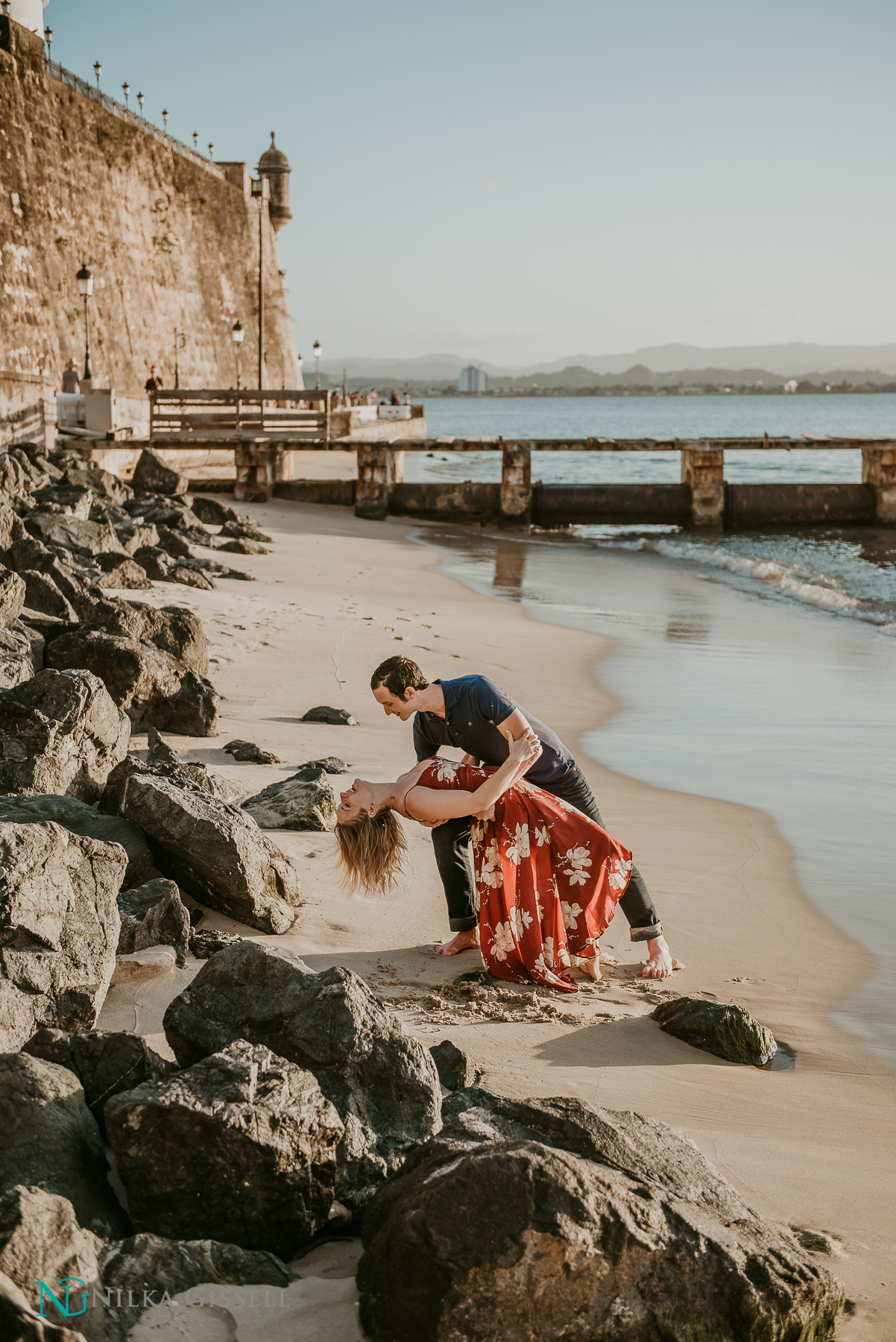 Old San Juan Engagement Couples Session