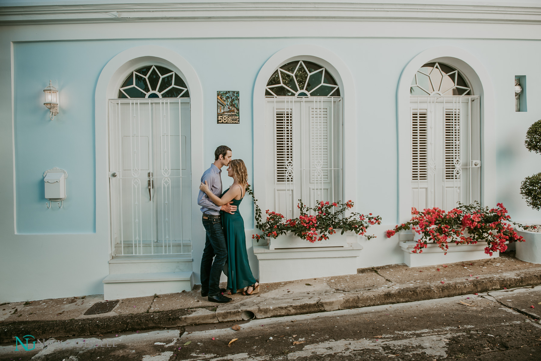 Old San Juan Engagement Couples Session