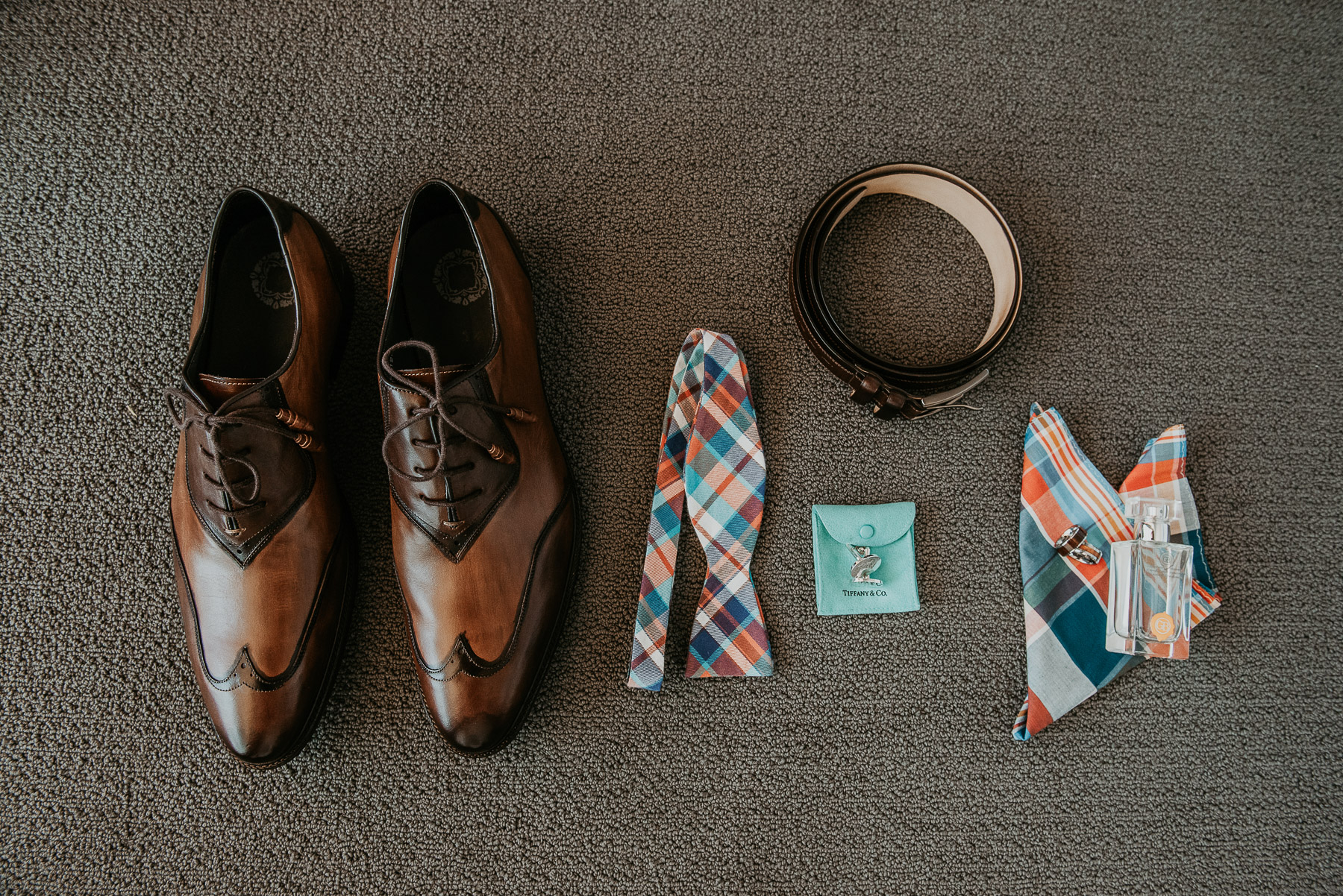 Two grooms details at La Concha Resort