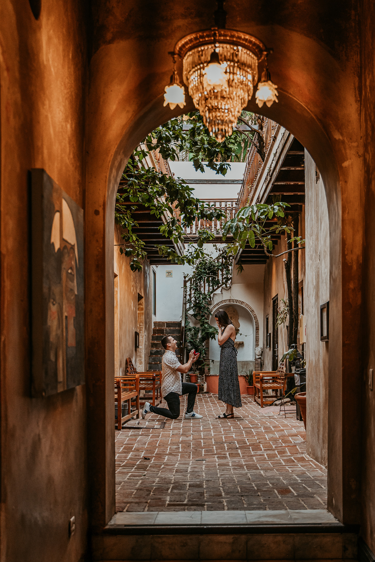 Puerto Rico Proposal Photographer at Old San Juan