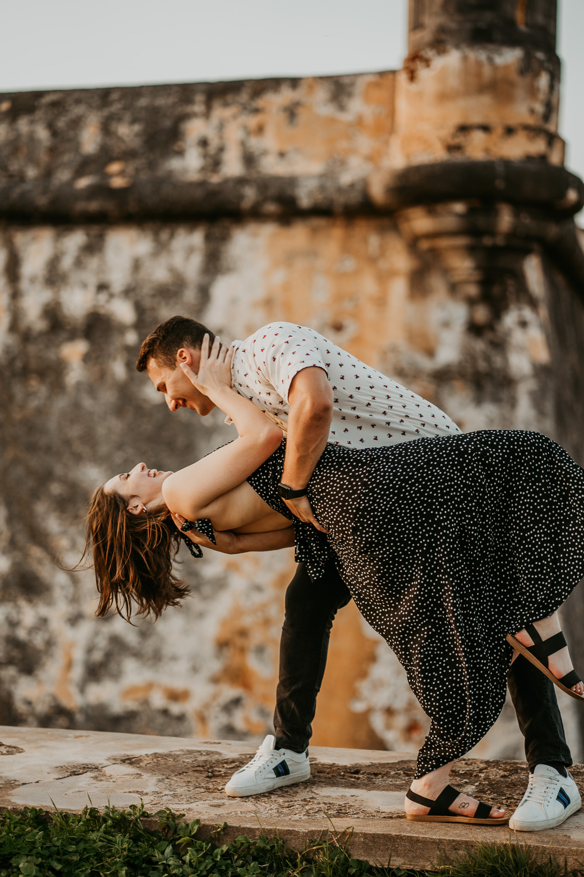 Puerto Rico Proposal Photographer at Old San Juan