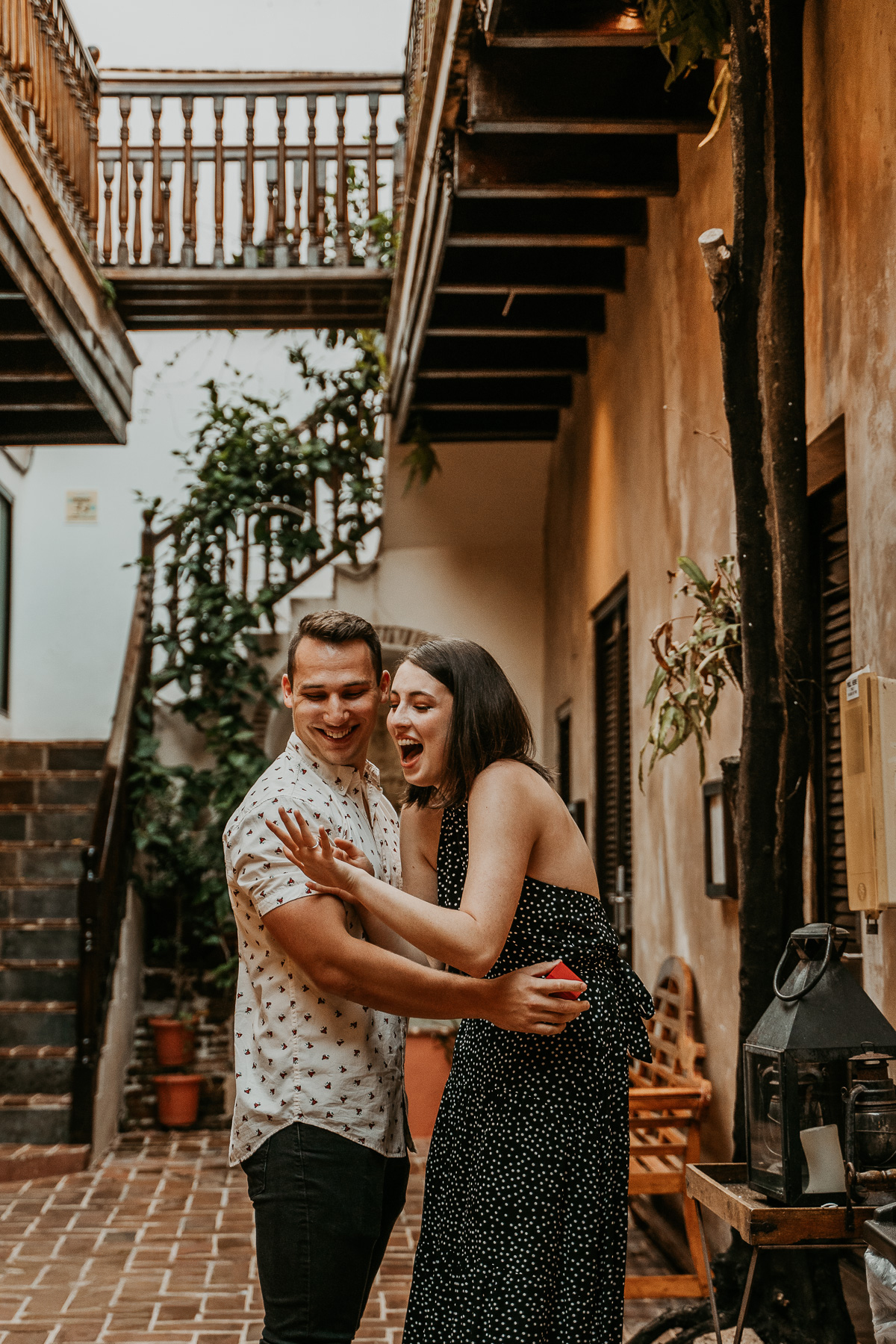 Puerto Rico Proposal Photographer at Old San Juan