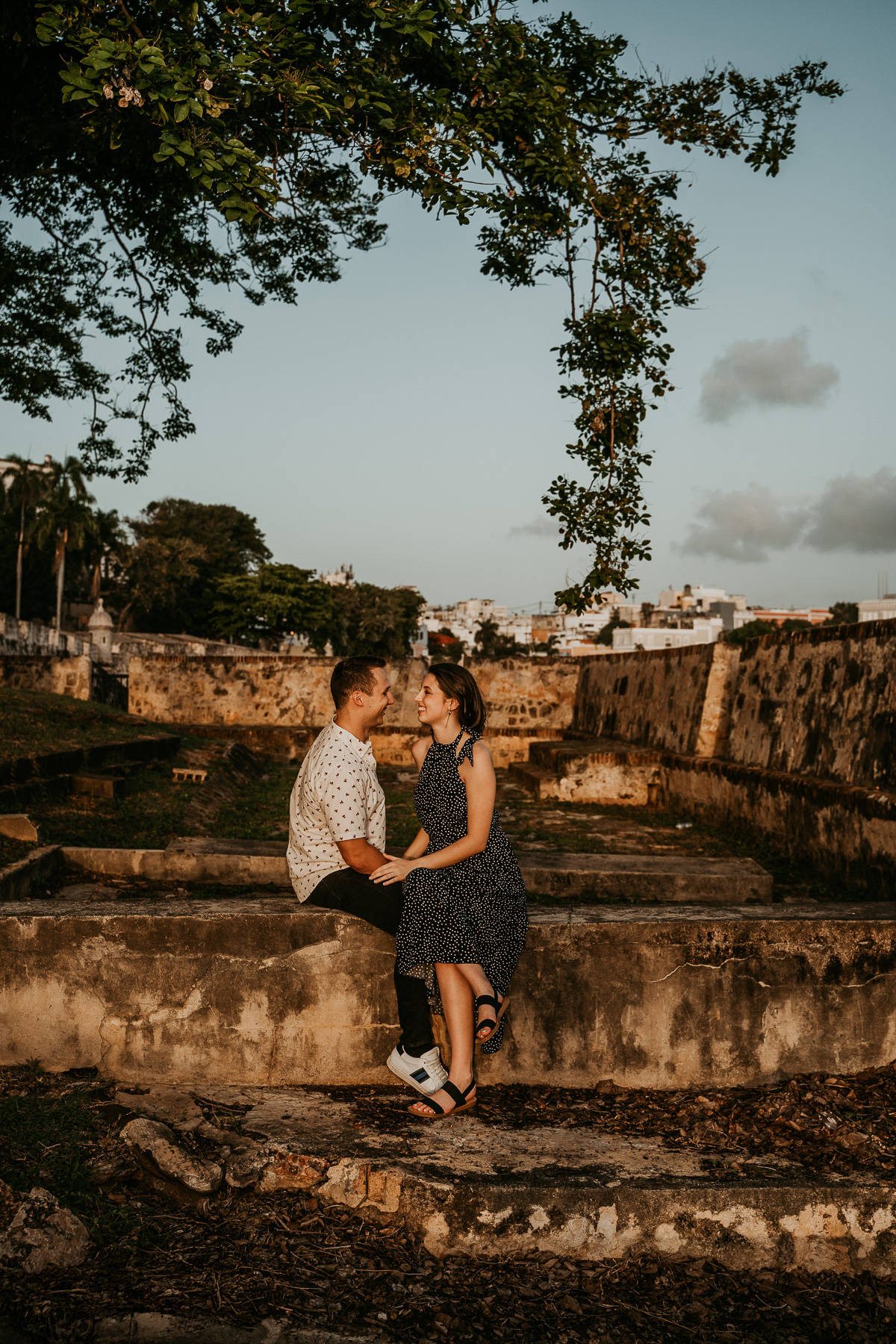 Puerto Rico Proposal Photographer at Old San Juan