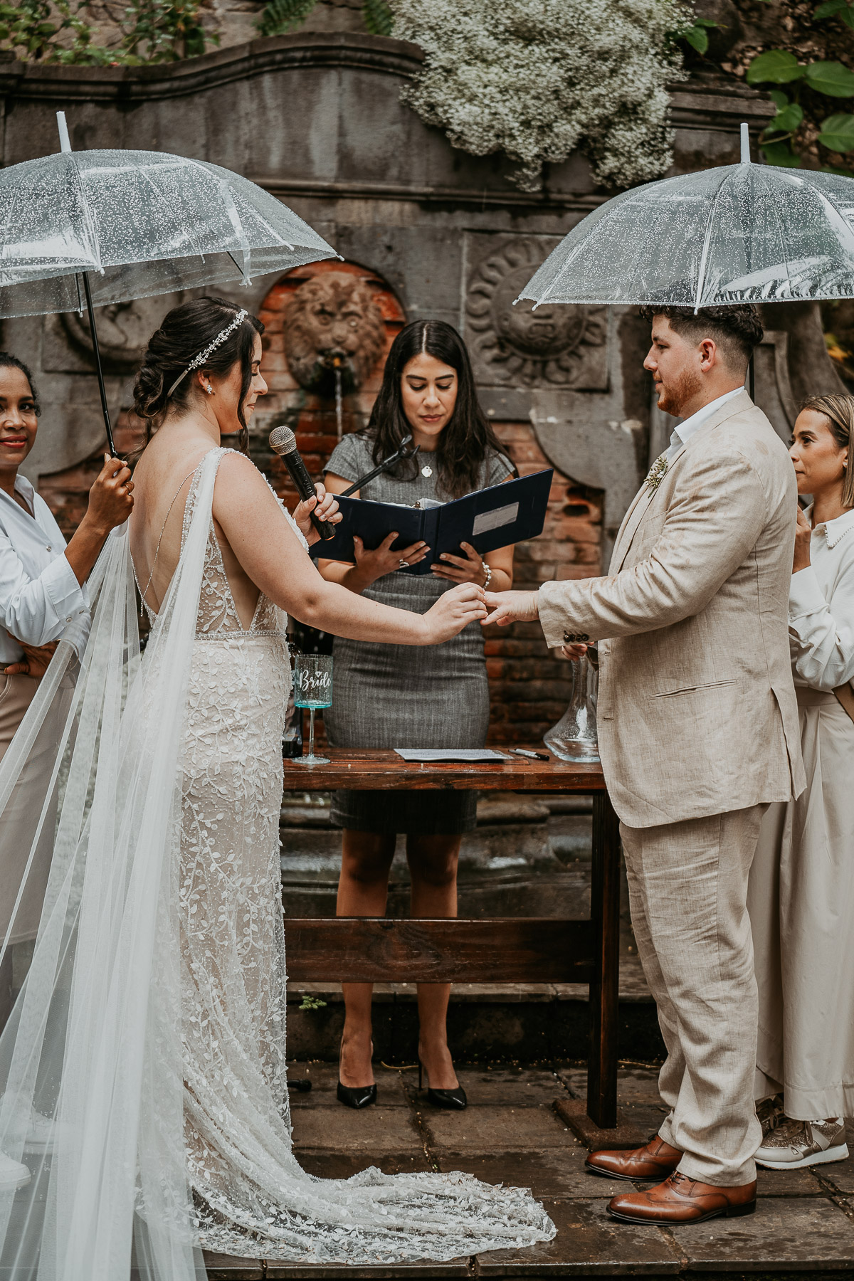 Rainy Day Wedding at Museo Casa Blanca in Old San Juan