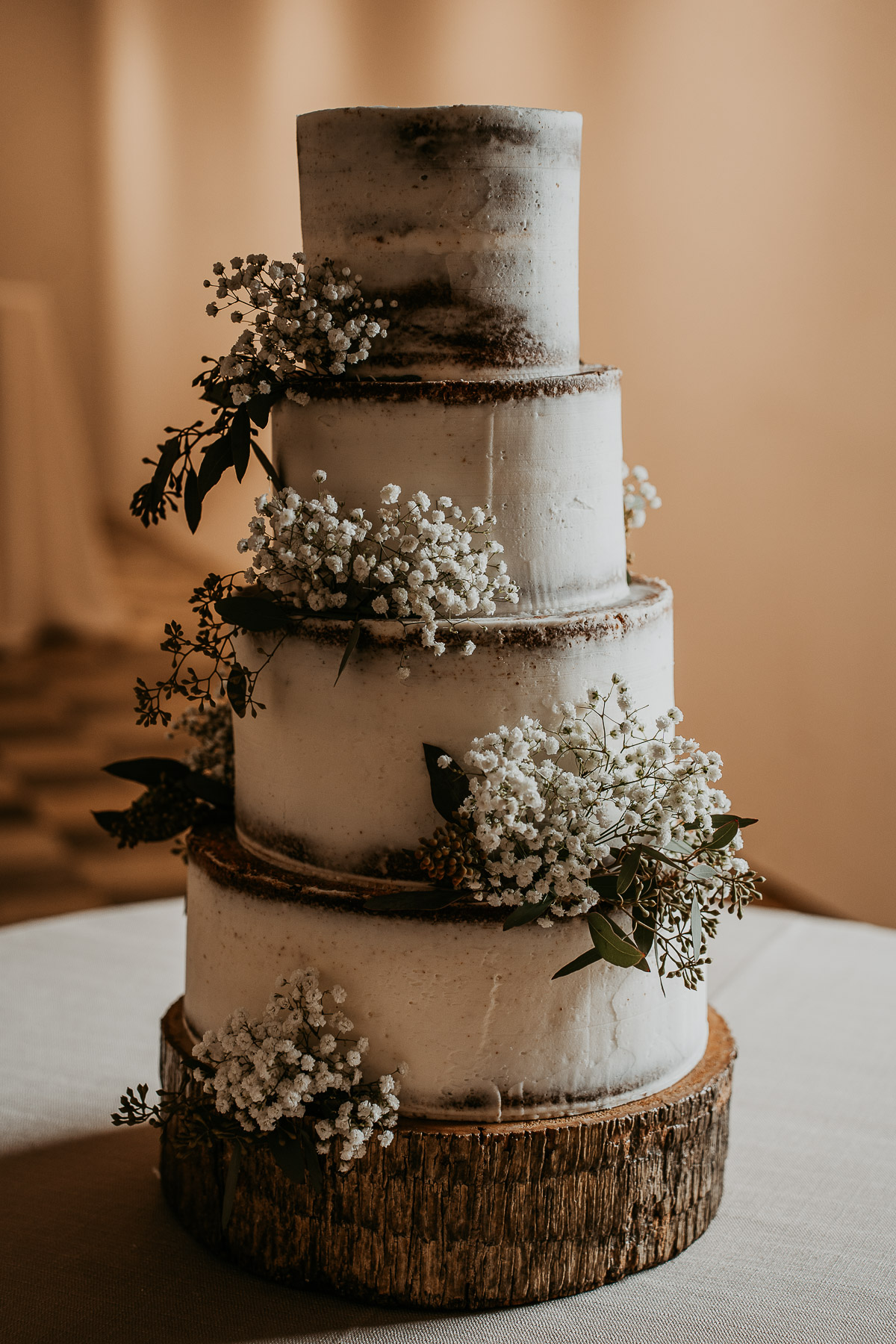 Wedding cake at Museo Casa Blanca in Old San Juan