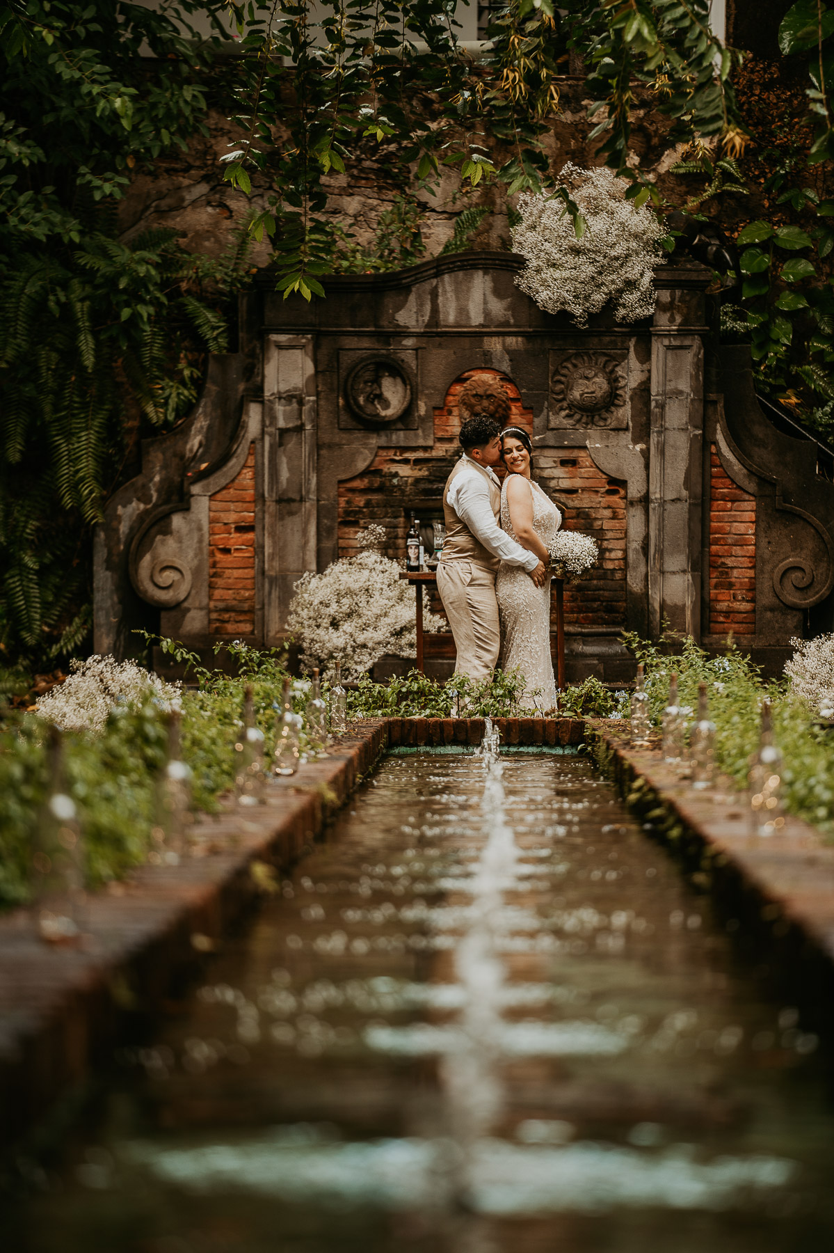 Rainy Day Wedding at Museo Casa Blanca in Old San Juan