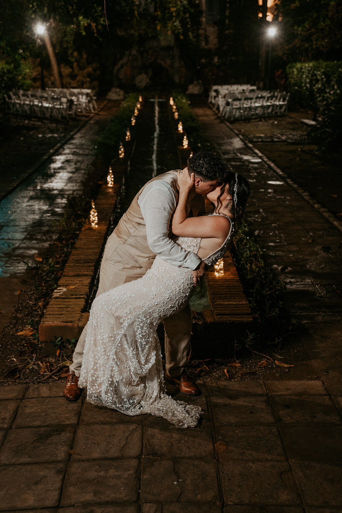 Rainy Day Wedding at Museo Casa Blanca in Old San Juan