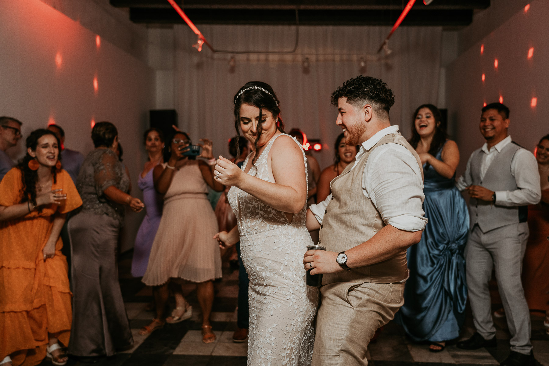 Wedding party at Museo Casa Blanca