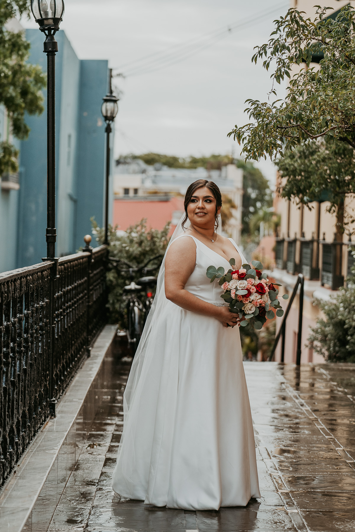 Rainy ny Day Micro Wedding at El Convento