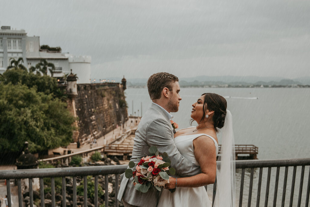 Rainy ny Day Micro Wedding at El Convento