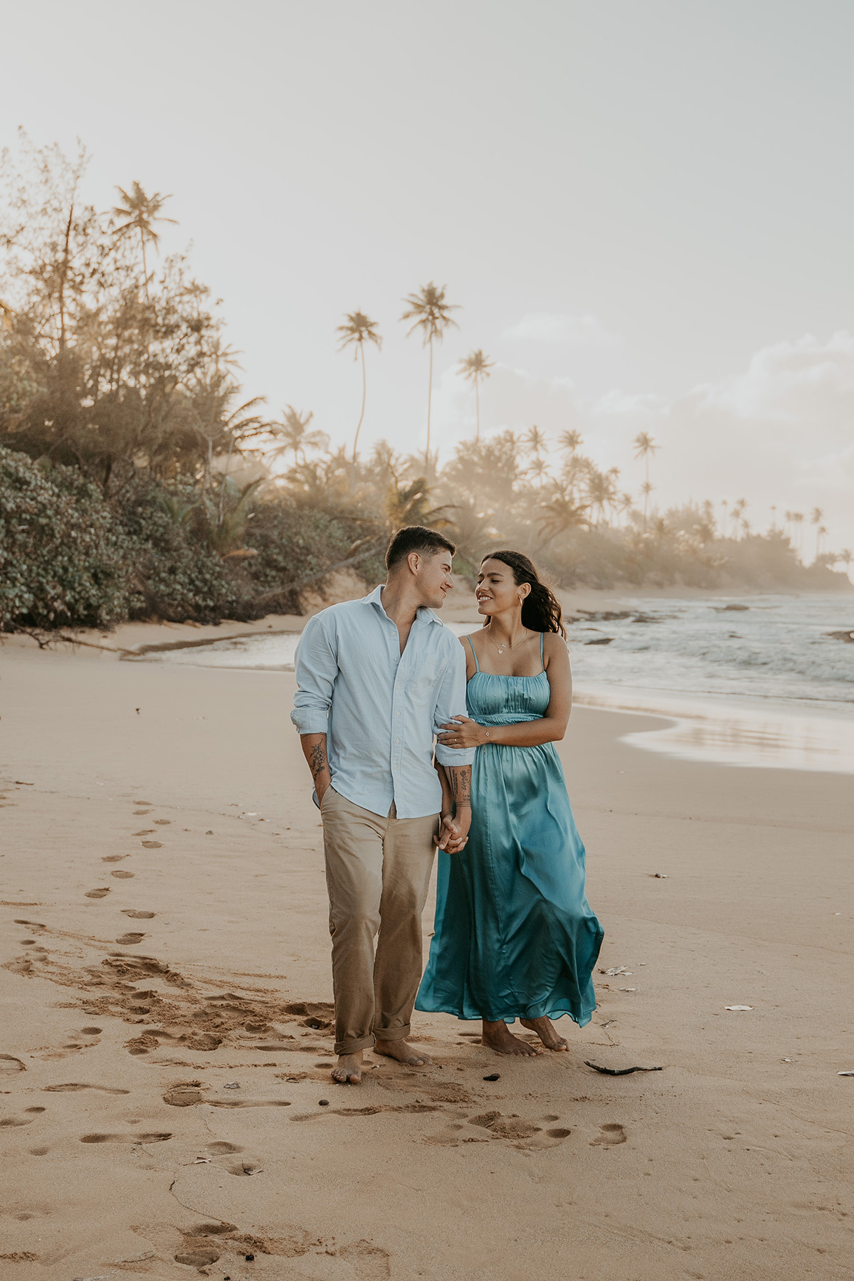 Real moments Piñones couples photos