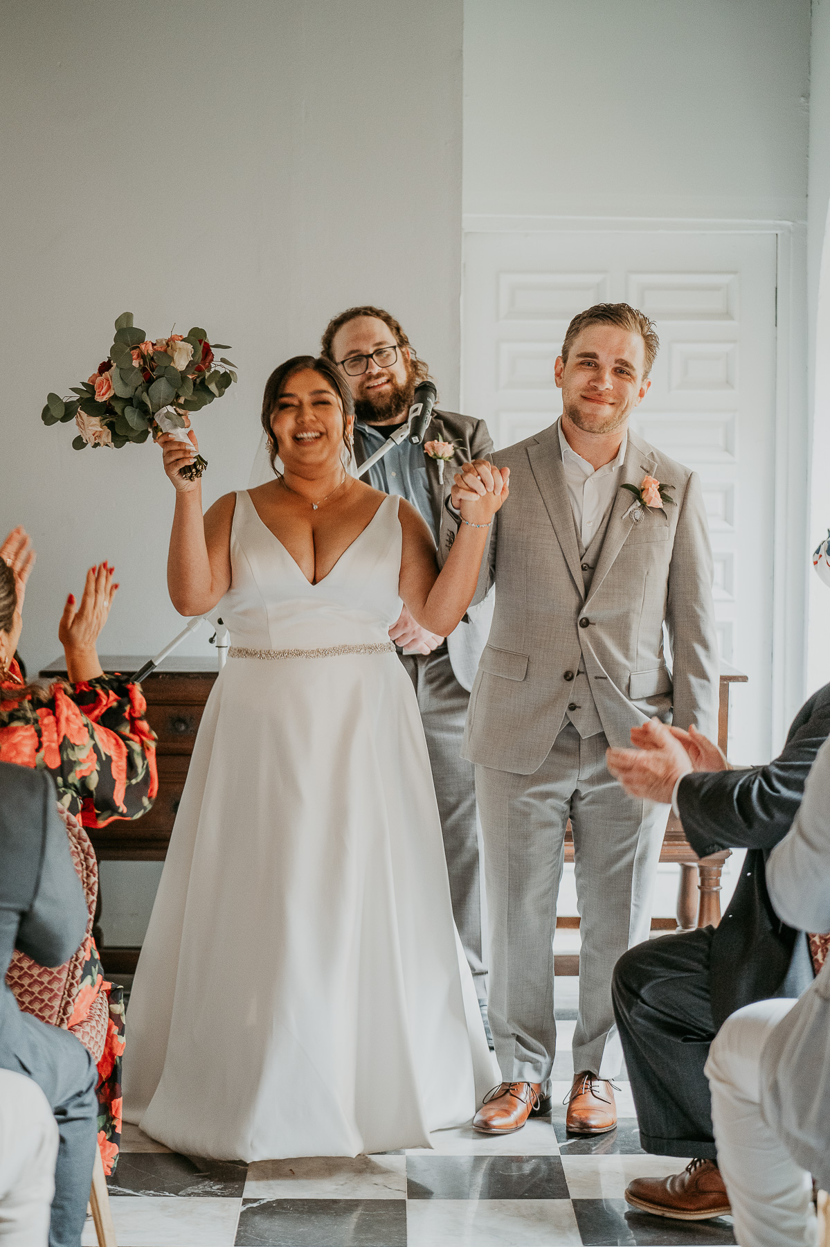 Rainy ny Day Micro Wedding at El Convento