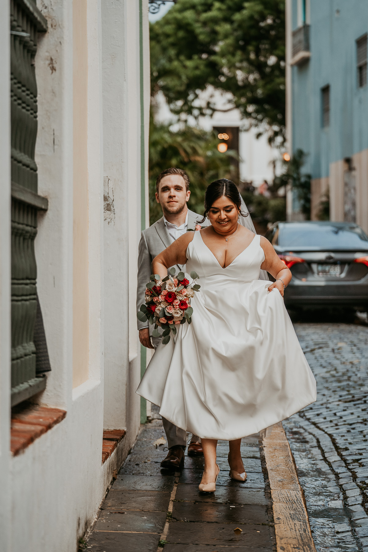 Rainy ny Day Micro Wedding at El Convento