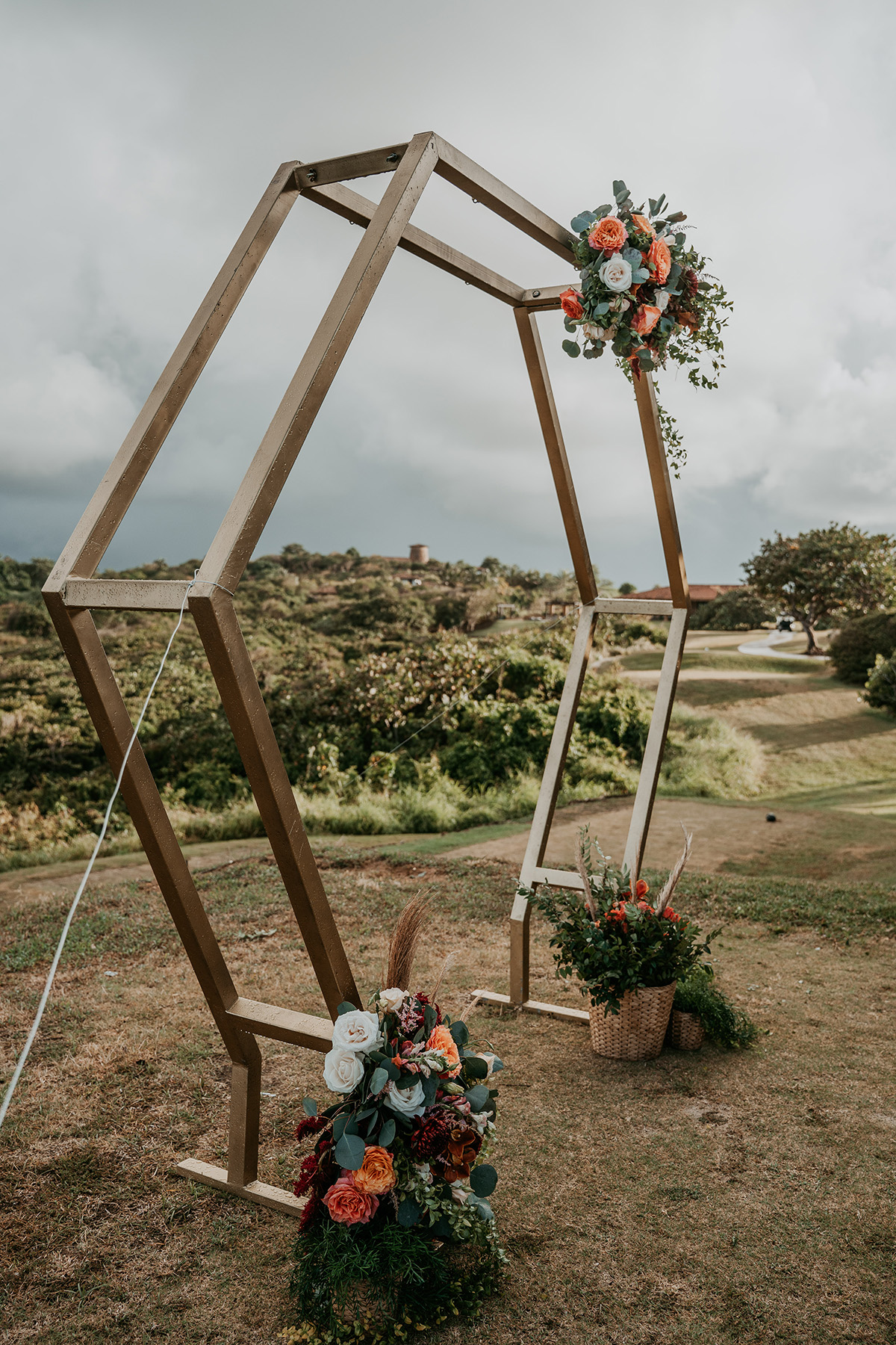 Wedding arch for Royal Isabela Wedding.