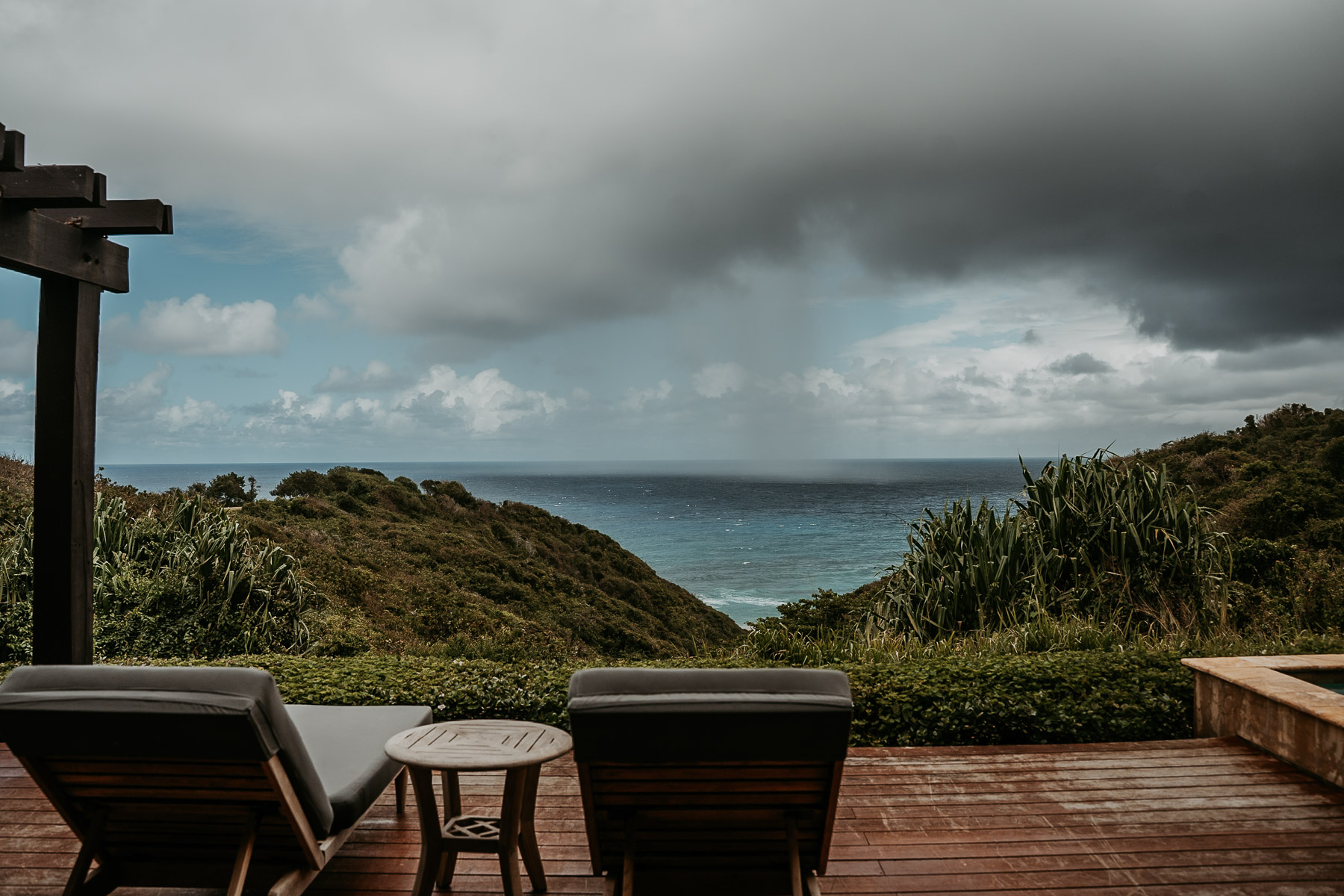 View from room at Royal Isabela Wedding. 