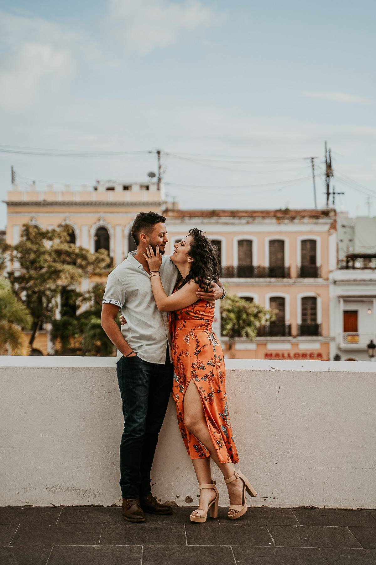 Old San Juan Engagement Session by Puerto Rico Wedding Photographer