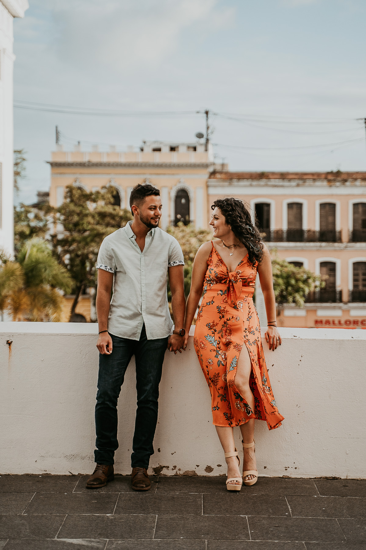 Old San Juan Engagement Session by Puerto Rico Wedding Photographer