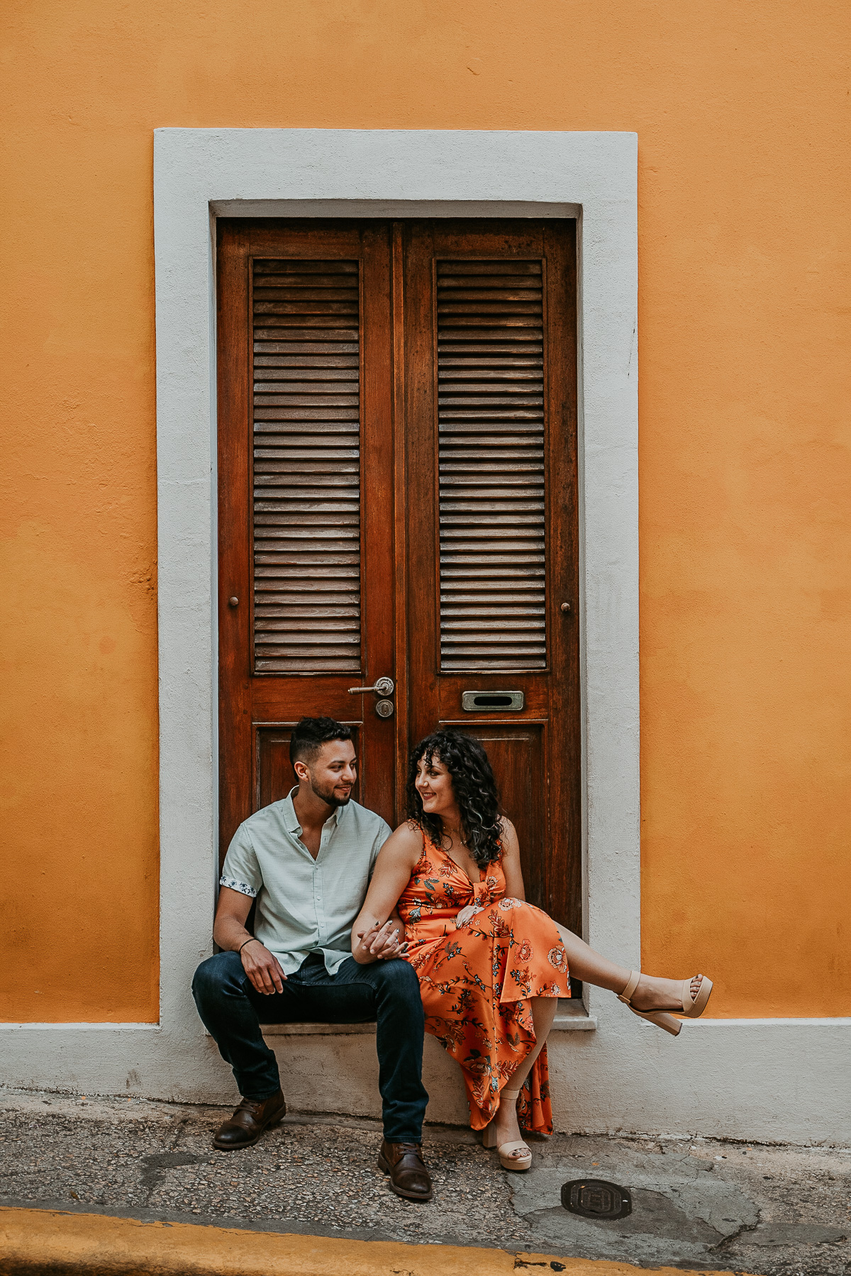 Old San Juan Engagement Session by Puerto Rico Wedding Photographer