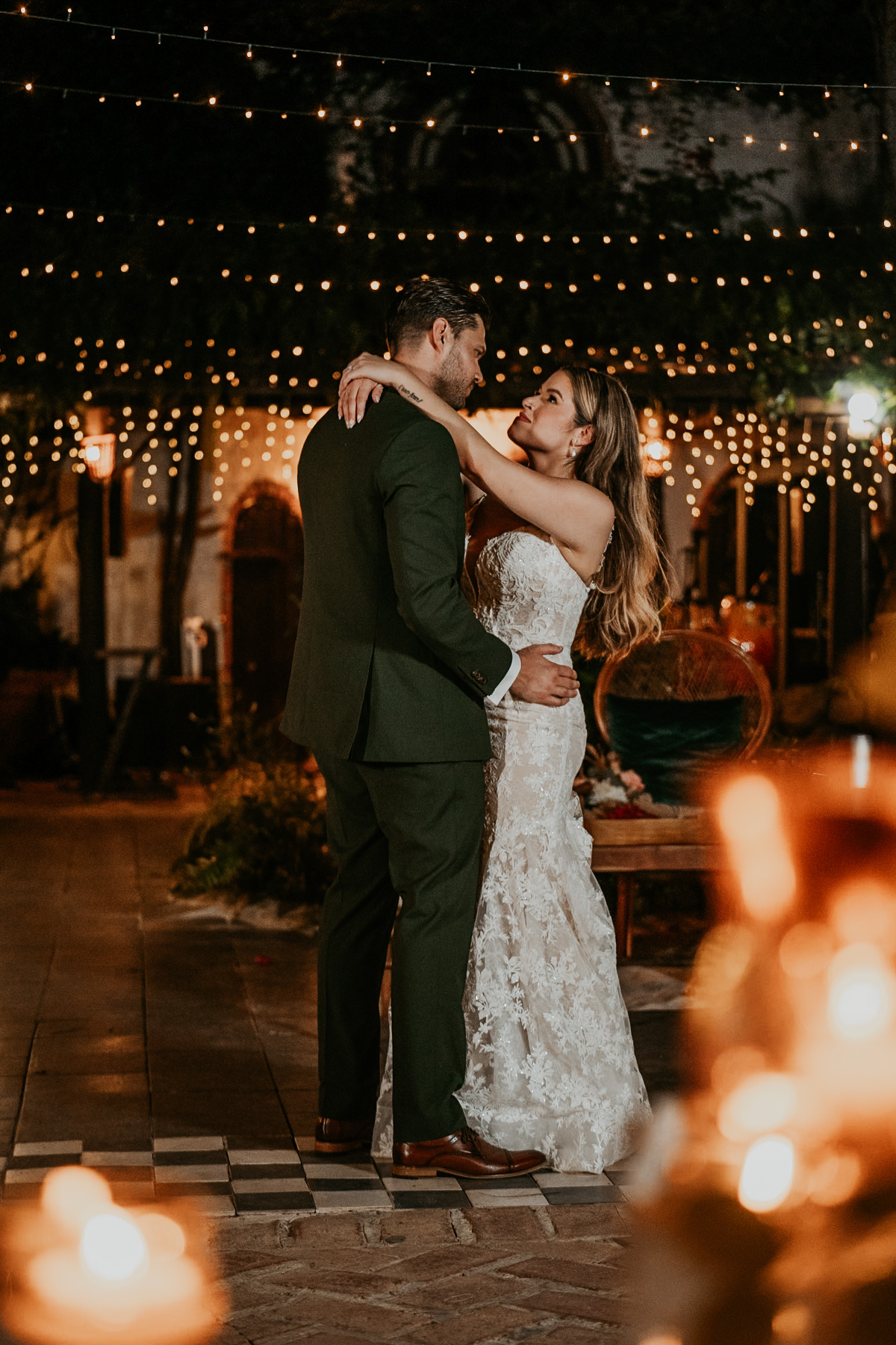 First dance at Hacienda Siesta Alegre for Destination Weddings