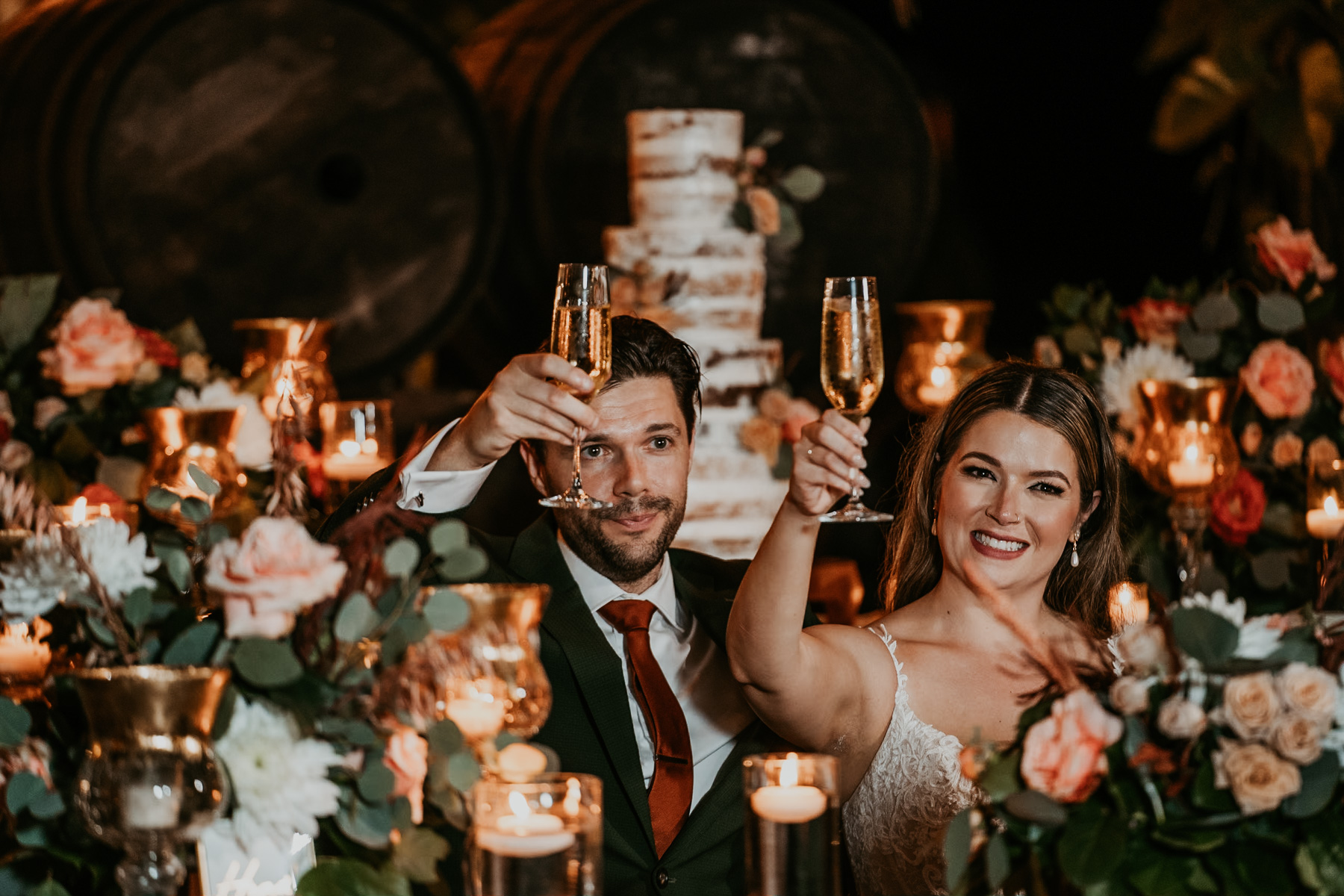 Toast at Hacienda Siesta Alegre for Destination Weddings