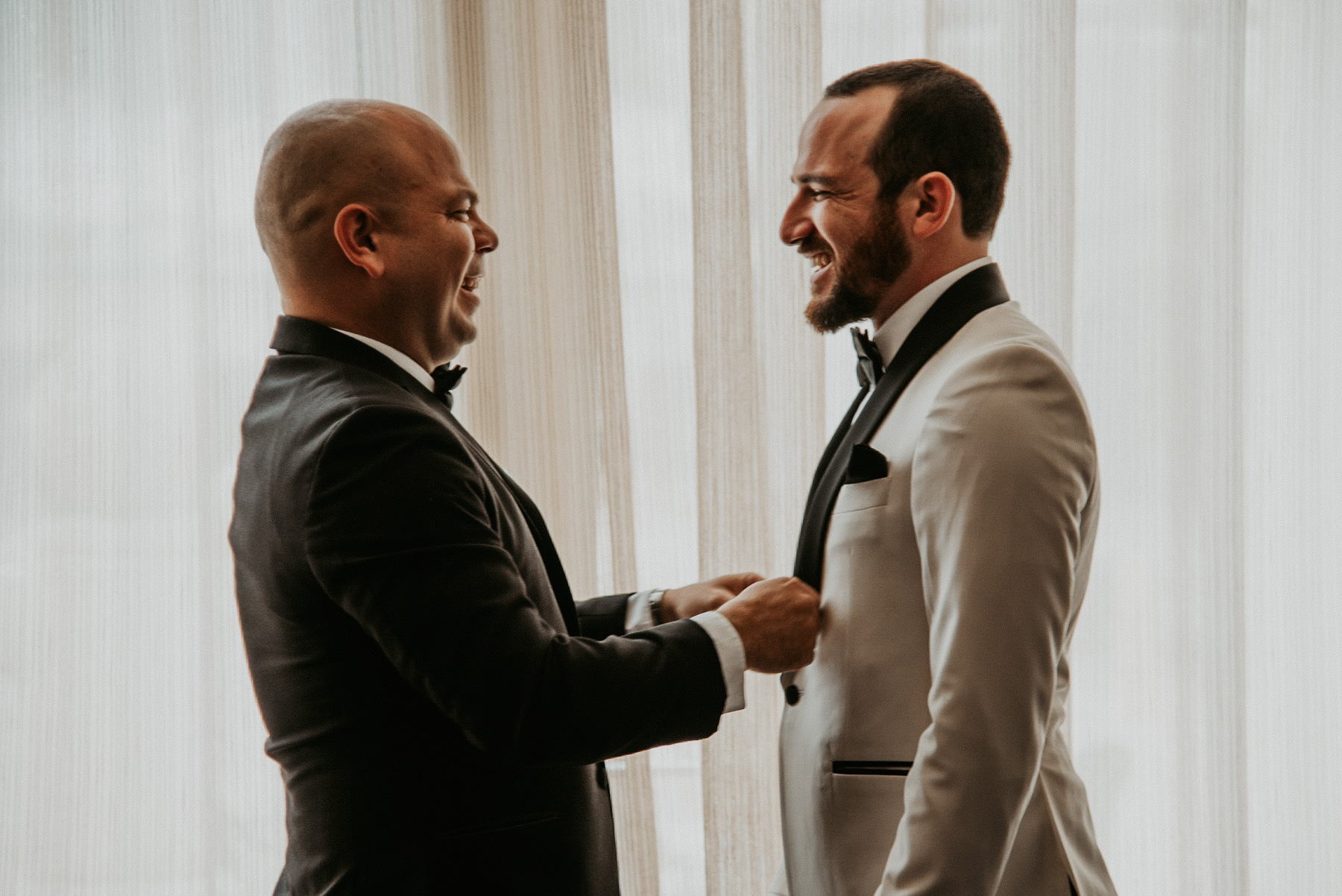 Groom getting ready at Royal Sonesta Wedding Puerto Rico