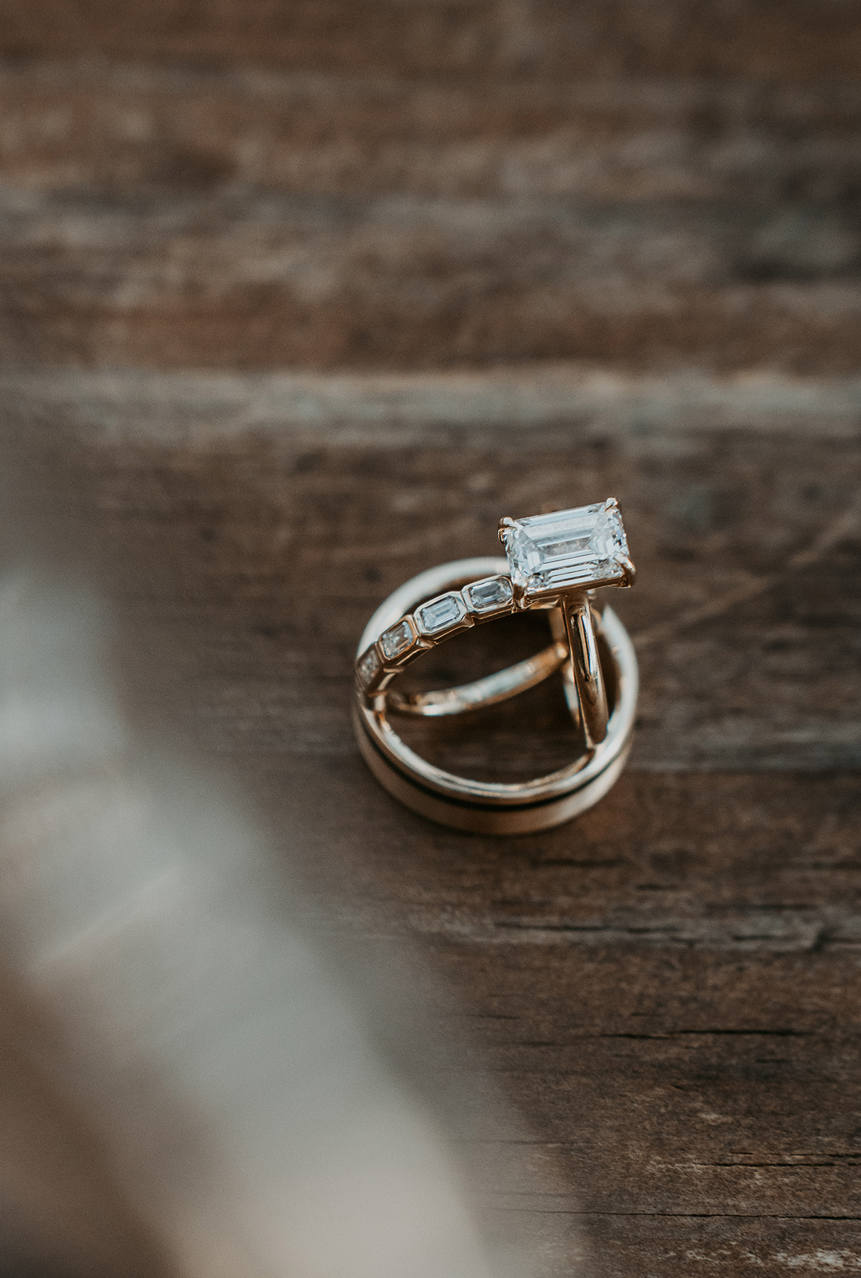 Ring shot during a wedding at El Pretexti