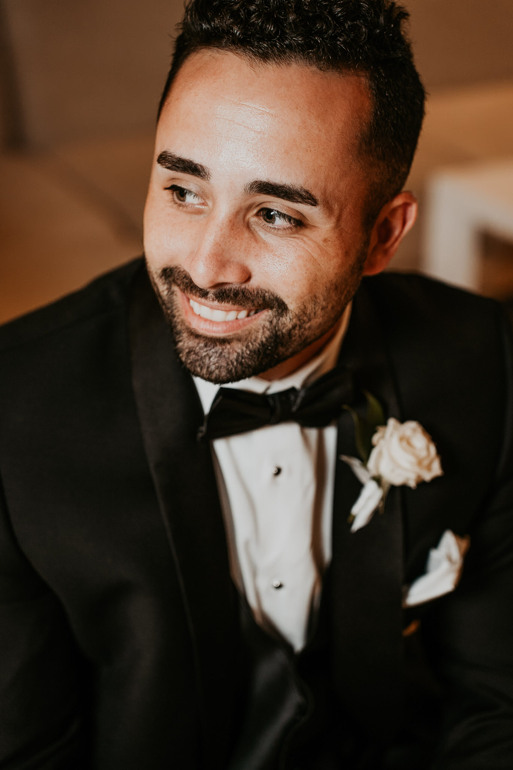 Groom portrait at Courtyard Marriot