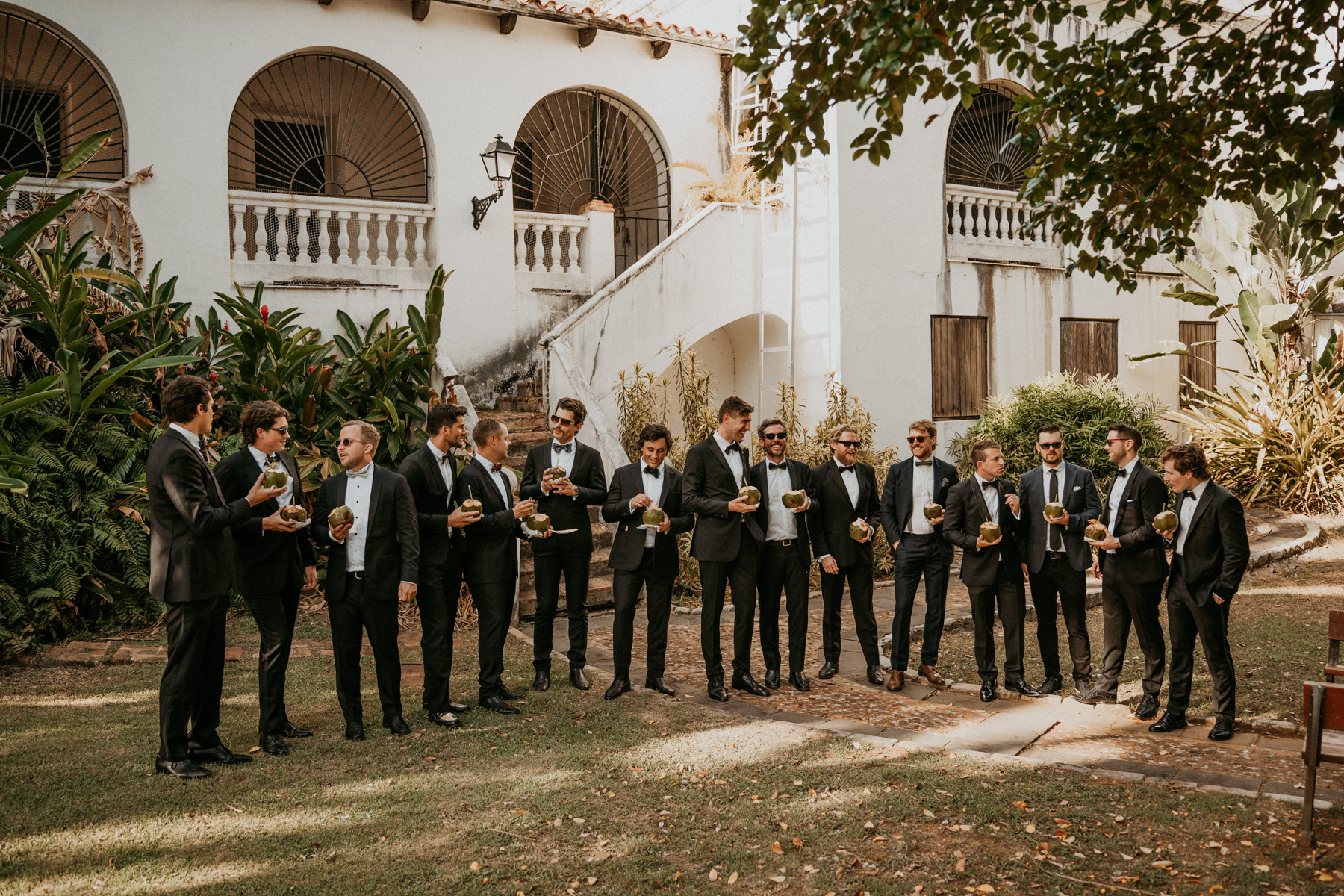 Wedding at Museo Casa Blanca Old San Juan 