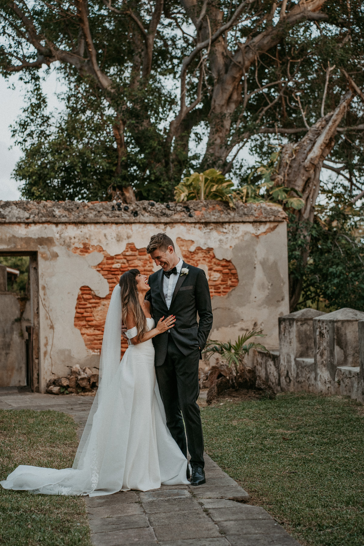 Wedding at Museo Casa Blanca Old San Juan 