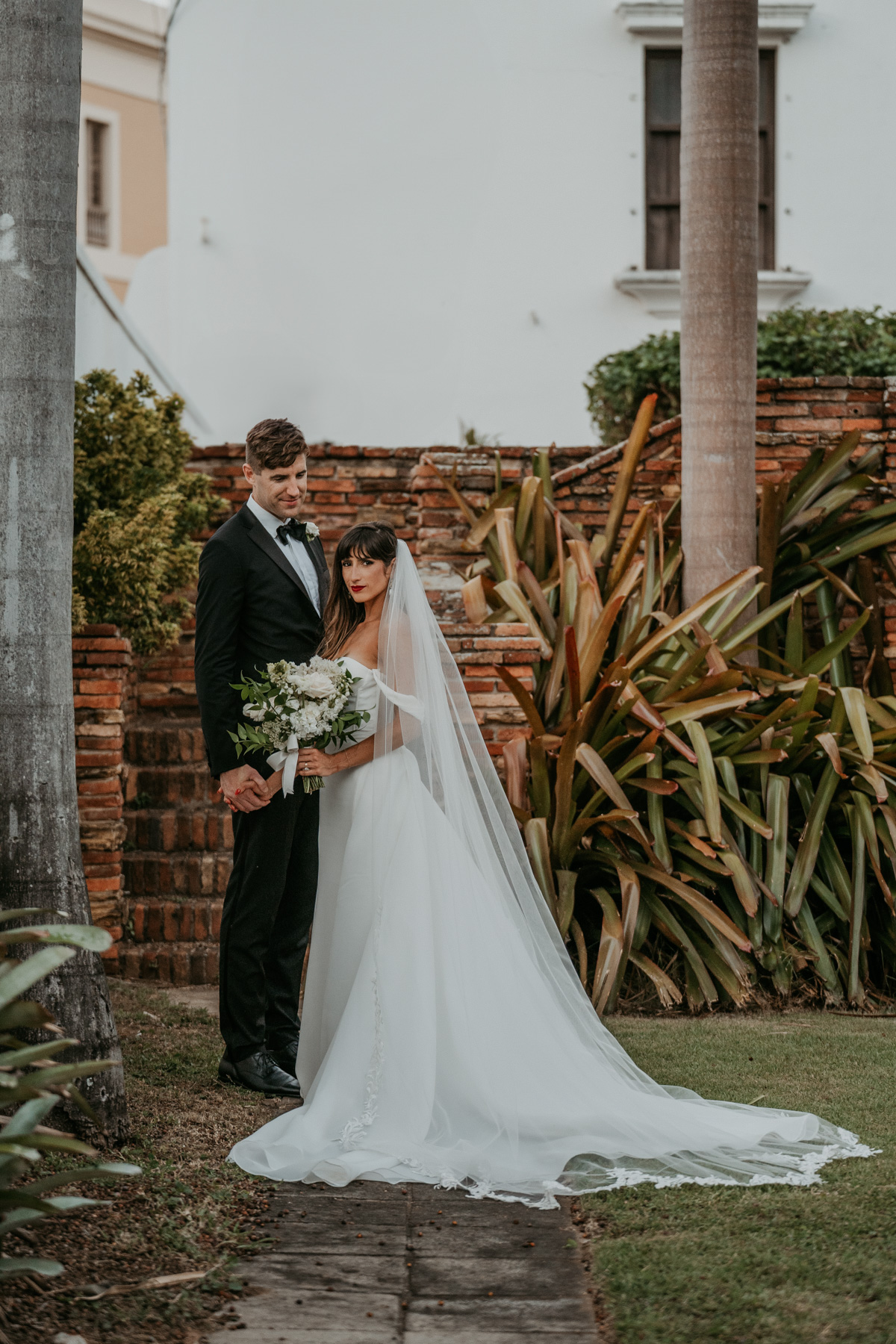 Wedding at Museo Casa Blanca Old San Juan 