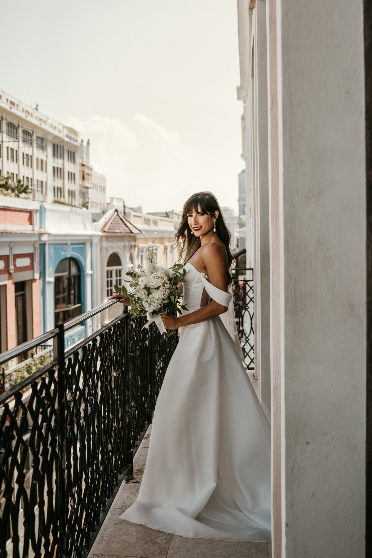 Wedding at Museo Casa Blanca Old San Juan 