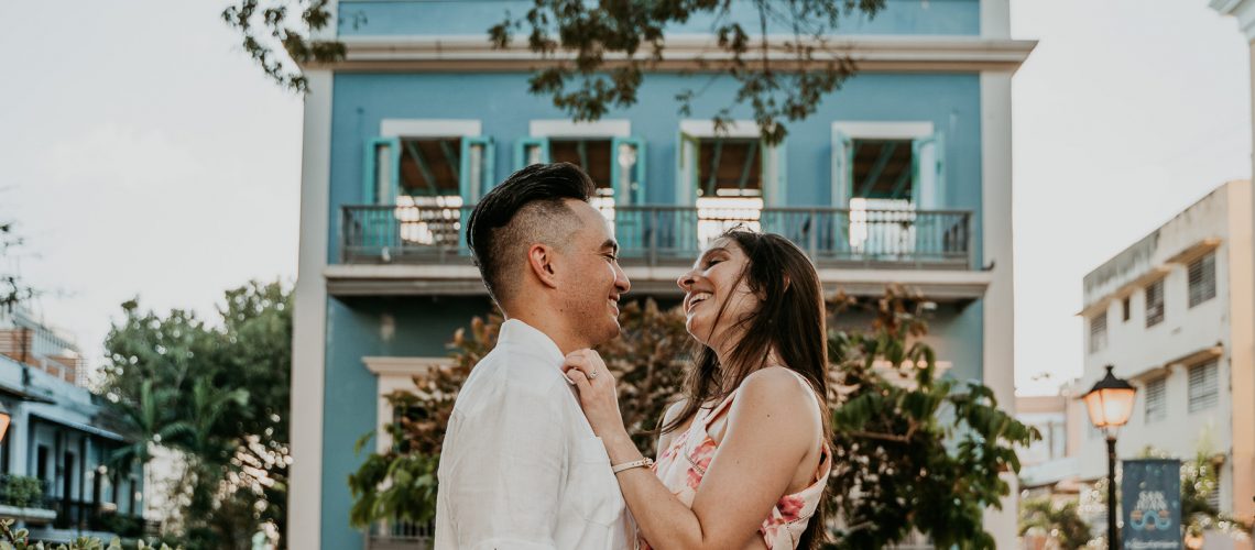 A Romantic Old San Juan Couples Session