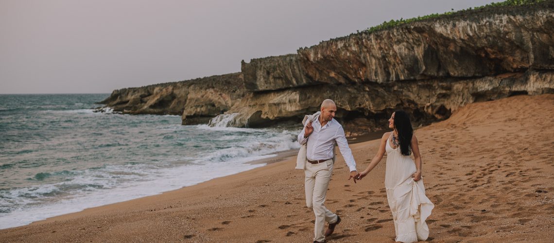 Adventure Beach Engagement in Puerto Rico