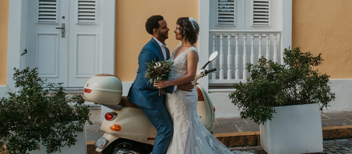 Hotel El Convento Casual Destination Wedding at Old San Juan