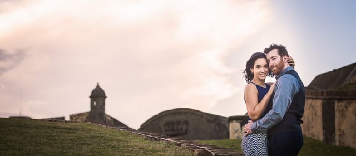 Old San Juan Castillo San Cristobal Engagement Session (8)