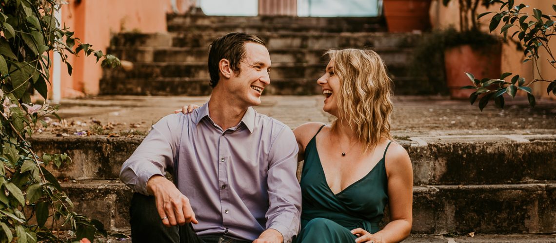 Old San Juan Engagement Couples Session