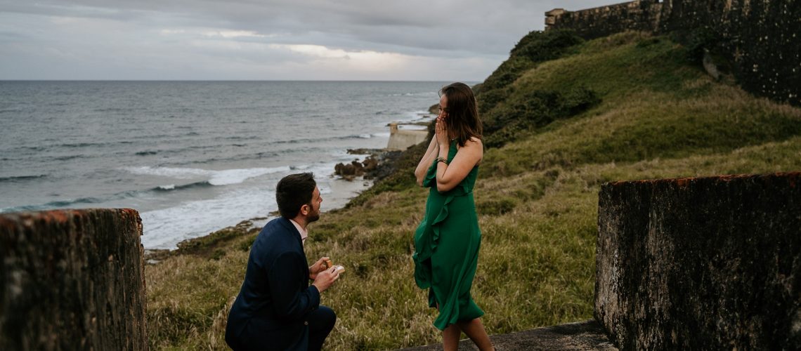 Planning a Surprise Proposal during Your Couples Session at Old San Juan Puerto Rico