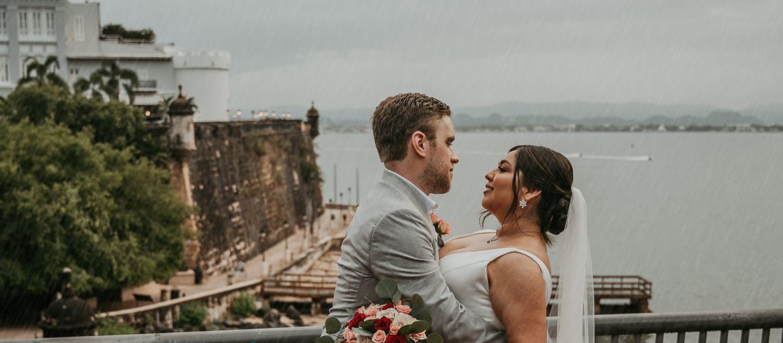 Rainy ny Day Micro Wedding at El Convento