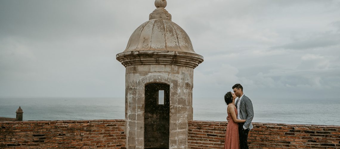 The Perks of Early Morning Couples Sessions at Old San Juan Puerto Rico